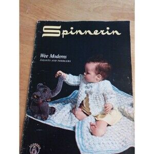 SPINNERIN WEE MODERNS INFANTS AND TODDLER HAND KNITS 1970 - Magazine- VOLUME 201